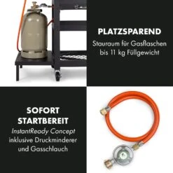 Kingsville Smoker Kombigrill Gas Kohle Smoker 13,5kW 3+1 Brenner 17 Kingsville Smoker Kombigrill Gas Kohle Smoker 13,5kW 3+1 Brenner -Warmekuche Pro Geschaft 10035409 de 0007 logo