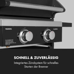 Valdosta 2.0 Gasgrill 2x3,6kW Brenner Edelstahl -Warmekuche Pro Geschaft 10035413 de 0007 logo