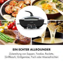Szechuan 2-in-1 Hot Pot Und Grillplatte 5l Vol. 1350 / 600 W -Warmekuche Pro Geschaft 10035431 de 0005 logo