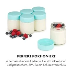 Gaia Greek Joghurt-Maker 1,26 L 6 Gläser Inkl. Sieb-Box -Warmekuche Pro Geschaft 10035435 de 0003 logo