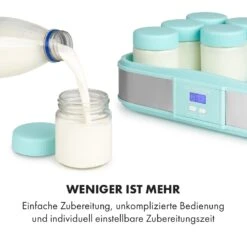 Gaia Greek Joghurt-Maker 1,26 L 6 Gläser Inkl. Sieb-Box -Warmekuche Pro Geschaft 10035435 de 0005 logo