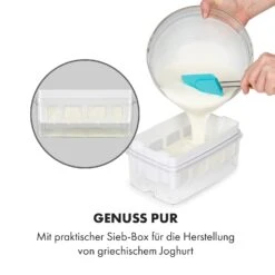 Gaia Greek Joghurt-Maker 1,26 L 6 Gläser Inkl. Sieb-Box -Warmekuche Pro Geschaft 10035435 de 0006 logo