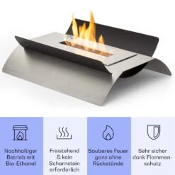 Phantasma Graca Ethanol-Kamin Rauch- & Geruchlos Bio-Ethanol 9 Phantasma Graca Ethanol-Kamin Rauch- & Geruchlos Bio-Ethanol -Warmekuche Pro Geschaft 10035456 de 0003 usp