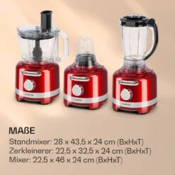 Luca Multifunktionsmixer 1000 W 3 L Stufenlose Geschwindigkeit 6 Modi 13 Luca Multifunktionsmixer 1000 W 3 L Stufenlose Geschwindigkeit 6 Modi -Warmekuche Pro Geschaft 10035486 de 0007 logo