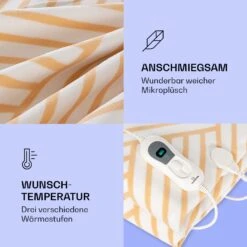 Dr. Watson XXL Heizdecke 3 Stufen Waschbar 200x180cm Mikroplüsch -Warmekuche Pro Geschaft 10035502 de 0003 logo