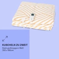 Dr. Watson XXL Heizdecke 3 Stufen Waschbar 200x180cm Mikroplüsch -Warmekuche Pro Geschaft 10035502 de 0005 logo