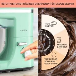 Bella Elegance Küchenmaschine 2000W 2,7PS 5,2 Ltr Edelstahl BPA-frei -Warmekuche Pro Geschaft 10035520 de 0004 usp