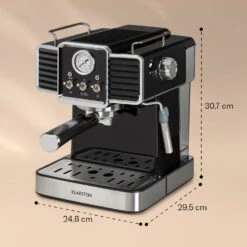Gusto Classico Espressomaker 1350 Watt 20 Bar Druck 1,5 Liter -Warmekuche Pro Geschaft 10035564 yy 0008 logo