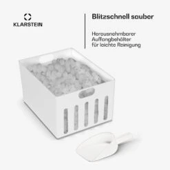 Icefestival Bullet Eiswürfelbereiter 400W 1,9l 20kg/24h -Warmekuche Pro Geschaft 10035578 de 0006 usp