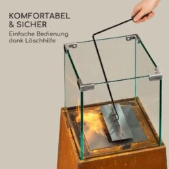 Firetower Ethanol-Kamin Sicherheitsbrenner 250 Ml / 1,5 H Löschhilfe Flammenschutz -Warmekuche Pro Geschaft 10035594 de 0005 logo