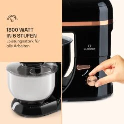 Lucia Elegance Küchenmaschine Mixer Fleischwolf 2000W BPA-frei 10 Lucia Elegance Küchenmaschine Mixer Fleischwolf 2000W BPA-frei -Warmekuche Pro Geschaft 10035639 de 0003 logo