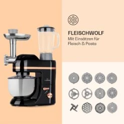 Lucia Elegance Küchenmaschine Mixer Fleischwolf 2000W BPA-frei 12 Lucia Elegance Küchenmaschine Mixer Fleischwolf 2000W BPA-frei -Warmekuche Pro Geschaft 10035639 de 0005 logo