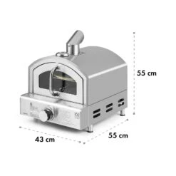 Pizzaiolo Neo Gas-Pizzaofen Inkl. Pizzastein Thermometer Edelstahl -Warmekuche Pro Geschaft 10035708 yy 0010 logo Klarstein Pizzaiolo Neo Gas Pizzaofen