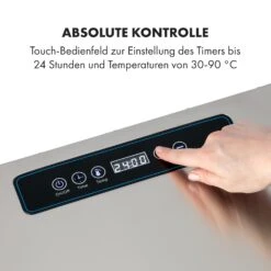 Captain Jerky 110 Dörrautomat 1000W 30-90 °C 24h-Timer Edelstahl 11 Captain Jerky 110 Dörrautomat 1000W 30-90 °C 24h-Timer Edelstahl -Warmekuche Pro Geschaft 10035735 de 0003 logo