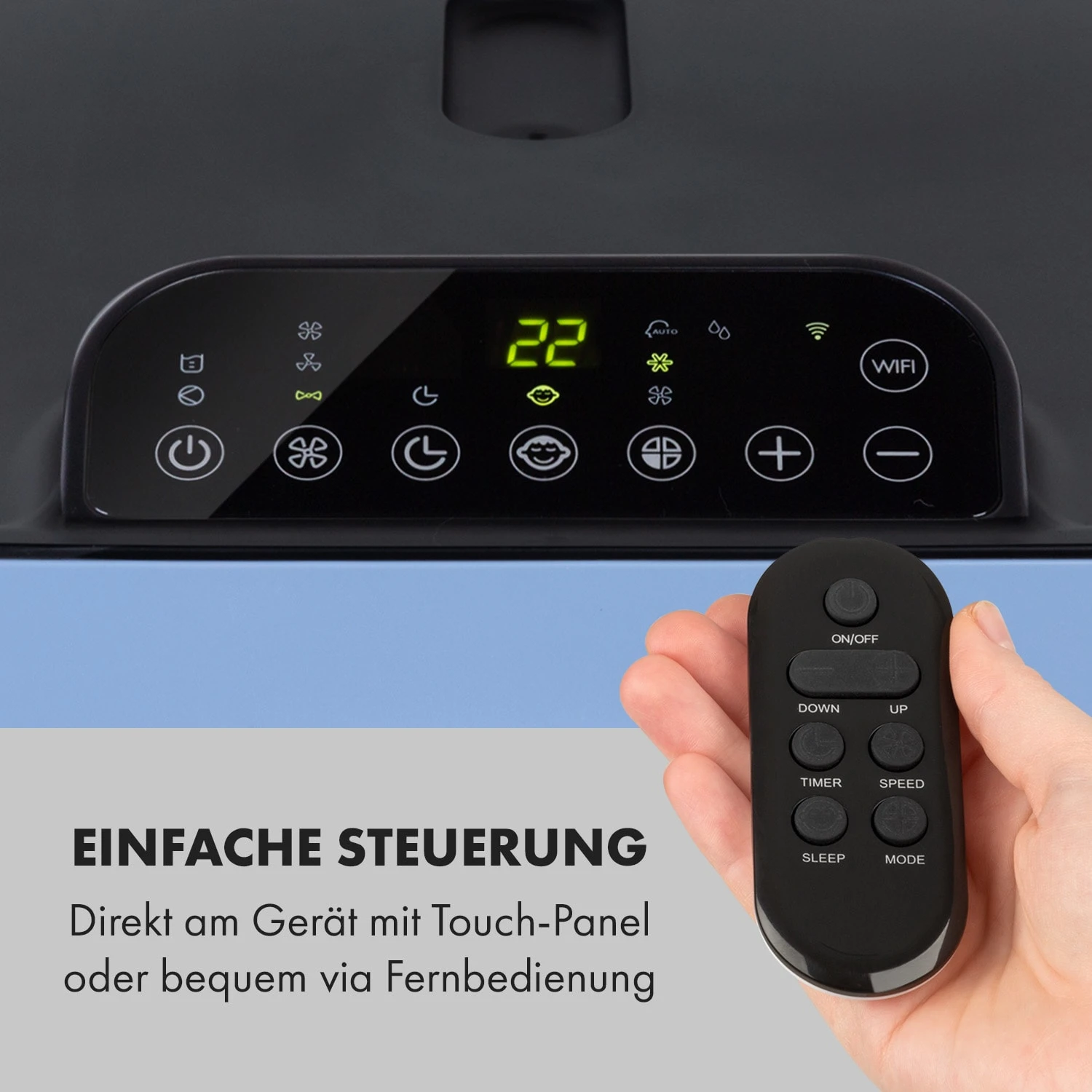 Kraftwerk Smart 10K Klimaanlage 3-in-1 10000 BTU App-Steuerung Fernbedienung 5 Kraftwerk Smart 10K Klimaanlage 3-in-1 10000 BTU App-Steuerung Fernbedienung – Bild 5