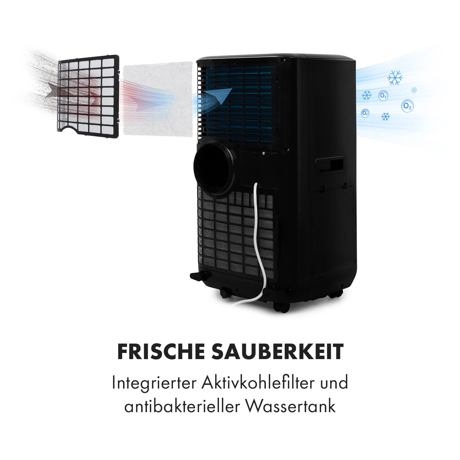 Max Breeze Smart Mobile Klimaanlage 15000 BTU/h (4,4 KW) EEC A 8 Max Breeze Smart Mobile Klimaanlage 15000 BTU/h (4,4 KW) EEC A – Bild 8