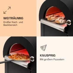 Diavolo Napoletana Pizzaofen Holzofen Rostfreier Edelstahl -Warmekuche Pro Geschaft 10035759 de 0003 logo