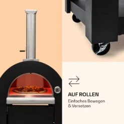 Diavolo Napoletana Pizzaofen Holzofen Rostfreier Edelstahl -Warmekuche Pro Geschaft 10035759 de 0007 logo