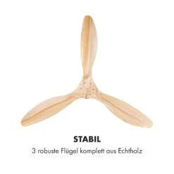 Santa Elena Deckenventilator 52" 9.060m³/h 3 Echtholzflügel -Warmekuche Pro Geschaft 10035789 de 0004 logo