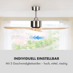 Santa Elena Deckenventilator 52" 9.060m³/h 3 Echtholzflügel -Warmekuche Pro Geschaft 10035789 de 0005 logo