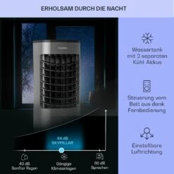Skypillar 3-in-1 Luftkühler Ventilator 5L Fernbedienung Touch-Panel -Warmekuche Pro Geschaft 10035795 de 0004 usp