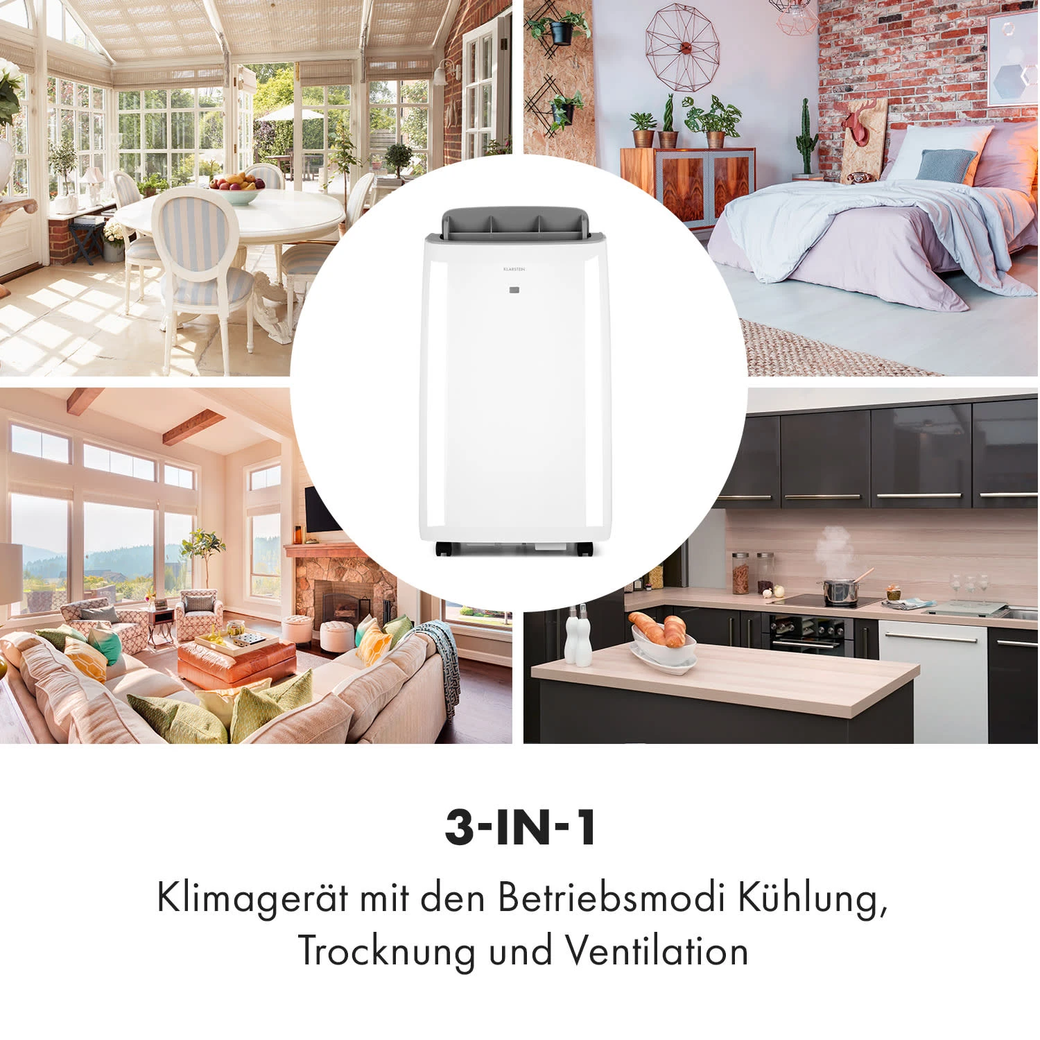 Grandbreeze Eco 12K Klimaanlage 3-in-1 460 M³/h 12.000 BTU/1,35 KW 5 Grandbreeze Eco 12K Klimaanlage 3-in-1 460 M³/h 12.000 BTU/1,35 KW – Bild 5