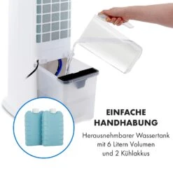 Skytower 360° Smart Luftkühler 60W 450 M³/h 6 Liter Mobil -Warmekuche Pro Geschaft 10035818 de 0005 logo