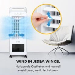 Cooler Rush Ventilator Luftkühler 5,5L 45W Fernbedienung 5x Eispack -Warmekuche Pro Geschaft 10035824 de 0003 logo