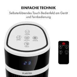Icetower Smart Standventilator 45 Watt App-Steuerung -Warmekuche Pro Geschaft 10035832 de 0003 logo