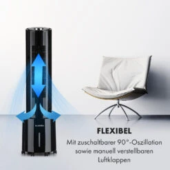 Waterfall Luftkühler 45 W 4 Liter 2 Kühlakkus Mobil -Warmekuche Pro Geschaft 10035834 de 0005 logo