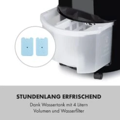 Waterfall Luftkühler 45 W 4 Liter 2 Kühlakkus Mobil -Warmekuche Pro Geschaft 10035834 de 0008 logo