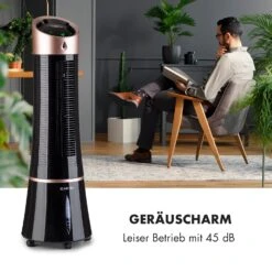 Skyscraper Ice 4-in-1 Luftkühler Ventilator 210 M³/h 30 W Oszillation Mobil Fernbedienung -Warmekuche Pro Geschaft 10035835 de 0006 logo