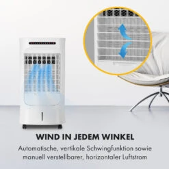 Iceberg Breeze 2-in-1 Luftkühler 65 Watt 283 M3/h 10 L Tank 2 Kühlakkus -Warmekuche Pro Geschaft 10035854 de 0004 logo