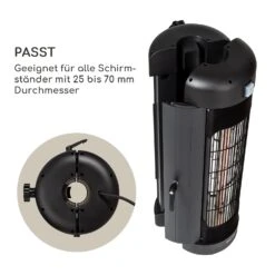 Heat Guru Turbo Heizstrahler 2000W IP54 Outdoor Für Sonnenschirm -Warmekuche Pro Geschaft 10035937 de 0005 logo