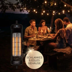 Heat Guru Turbo Heizstrahler 2000W IP54 Outdoor Für Sonnenschirm -Warmekuche Pro Geschaft 10035937 de 0007 usp