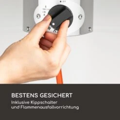 Heatwave Gasheizstrahler 10 KW (728 G/h) Bodenrollen Schutzcover Piezozündung -Warmekuche Pro Geschaft 10035959 de 0004 logo