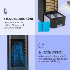 IceWind Max 3-in-1 Luftkühler 330 M³/h 60W 6 Ltr Timer Fernbedienung 12 IceWind Max 3-in-1 Luftkühler 330 M³/h 60W 6 Ltr Timer Fernbedienung -Warmekuche Pro Geschaft 10036068 de 0005 logo