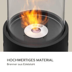 Fiamme Tamburo Ethanol-Kamin Edelstahl-Brenner 0,8Ltr 4-5 H Brenndauer -Warmekuche Pro Geschaft 10036076 de 0003 logo