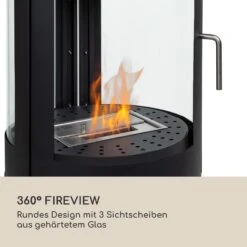 Fiamme Circulo Ethanol-Kamin Edelstahl-Brenner 1,2 Liter 4-5 H Brenndauer -Warmekuche Pro Geschaft 10036079 de 0003 logo