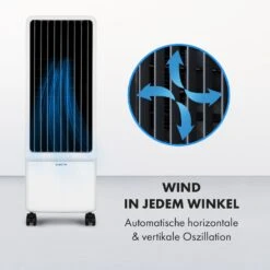 Maxflow Smart 3-in-1 Luftkühler Ventilator 5L WiFi Fernbedienung -Warmekuche Pro Geschaft 10036091 de 0005 logo