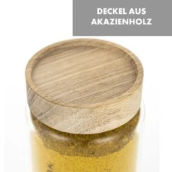 Glaswerk Cassia Gewürzgläser 6 St. 130 Ml Borosilikatglas Holzdeckel Luftdicht -Warmekuche Pro Geschaft 10036357 de 0006 logo