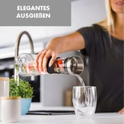 Glaswerk Sile Karaffe 1 Liter Borosilikatglas Fruchtspieß Mit Stopper 11 Glaswerk Sile Karaffe 1 Liter Borosilikatglas Fruchtspieß Mit Stopper -Warmekuche Pro Geschaft 10036361 de 0005 logo