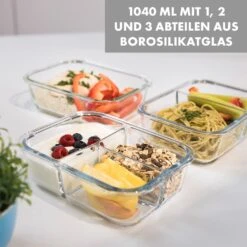 Hopewell Frischhaltedosen 3er Set 1040ml Borosilikatglas Deckel Tasche -Warmekuche Pro Geschaft 10036364 de 0004 logo
