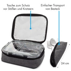 Hopewell Frischhaltedosen 3er Set 1040ml Borosilikatglas Deckel Tasche -Warmekuche Pro Geschaft 10036364 de 0006 logo