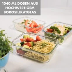 Jardine Frischhaltedosen 3er Set 1040 Ml Borosilikatglas Deckel -Warmekuche Pro Geschaft 10036371 de 0003 logo