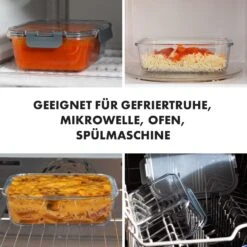 Jardine Frischhaltedosen 3er Set 1040 Ml Borosilikatglas Deckel -Warmekuche Pro Geschaft 10036371 de 0006 logo