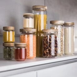 Glaswerk Lovage Vorratsgläser 0,75 1,1 1,5 L 3er Set Borosilikatglas Akazienholzdeckel Silikon 12 Glaswerk Lovage Vorratsgläser 0,75 1,1 1,5 L 3er Set Borosilikatglas Akazienholzdeckel Silikon -Warmekuche Pro Geschaft 10036372 yy 0005 logo