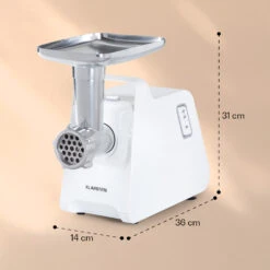 Mighty Mince Elektrischer Fleischwolf 500 - 1361 Watt 3 Lochscheiben -Warmekuche Pro Geschaft 10036478 yy 0008 logo