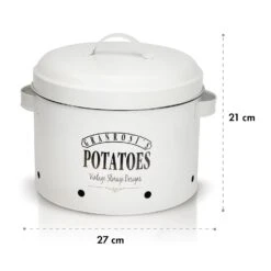 Idaho Kartoffeltopf Emaille-Stahlblech Ca. 27 X 21 X 23,5 Cm Rostfrei 11 Idaho Kartoffeltopf Emaille-Stahlblech Ca. 27 X 21 X 23,5 Cm Rostfrei -Warmekuche Pro Geschaft 10037449 yy 0006 logo