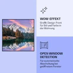 Wonderwall Air Art Smart Infrarotheizung See 60x60cm 350W -Warmekuche Pro Geschaft 10037816 de 0006 logo